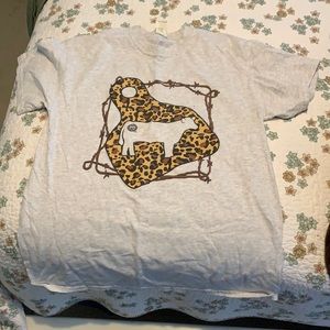 Cow tag tshirt